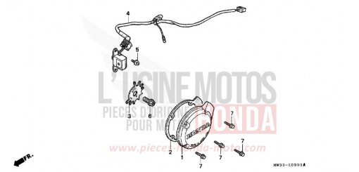 GENERATEUR D'IMPULSIONS CB750F2N de 1992